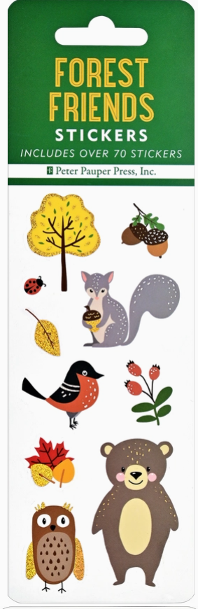 Forest Friends Sticker Set