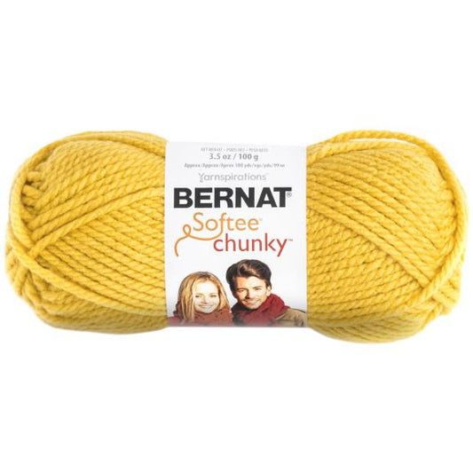 Bernat Softee Chunky Yarn - Glow Gold