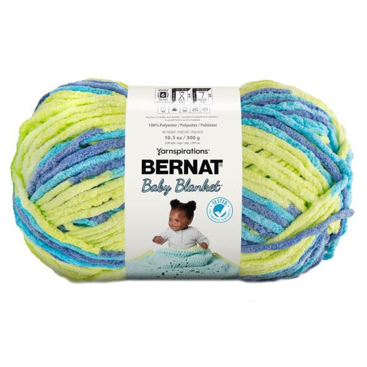 Bernat Baby Blanket Big Ball Yarn - Handsome