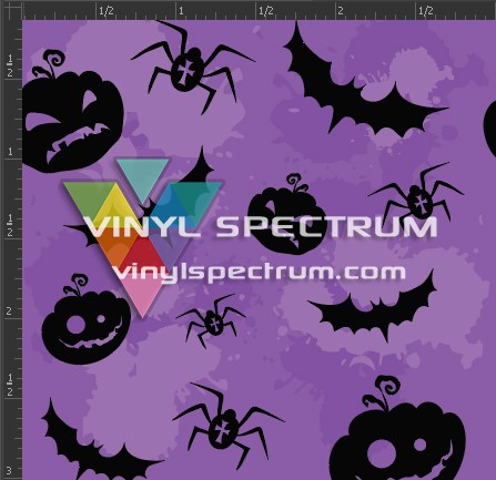 Siser HTV Printed Sheet - Creepy Things