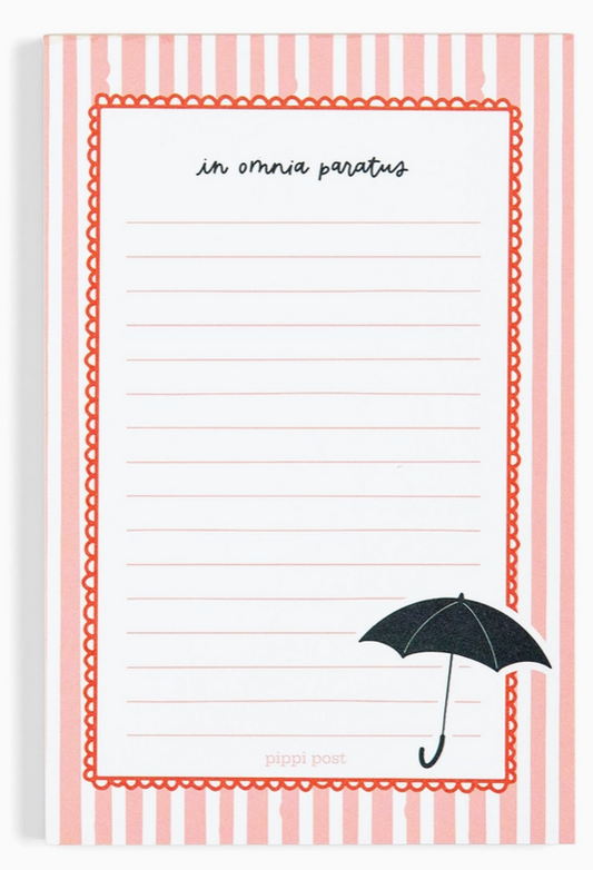 In Omnia Paratus Notepad