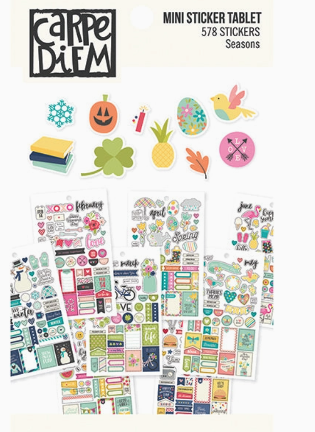 Seaons Mini Sticker Pad