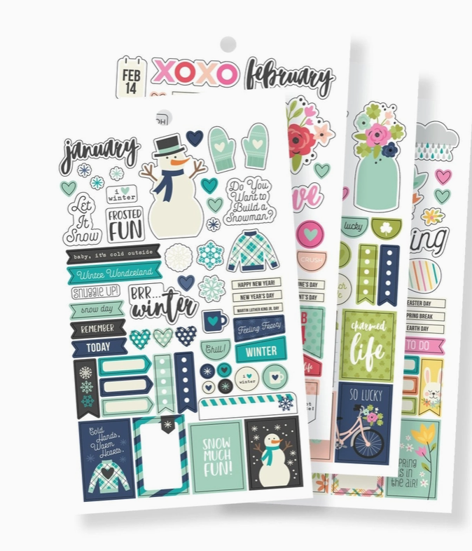 Seaons Mini Sticker Pad