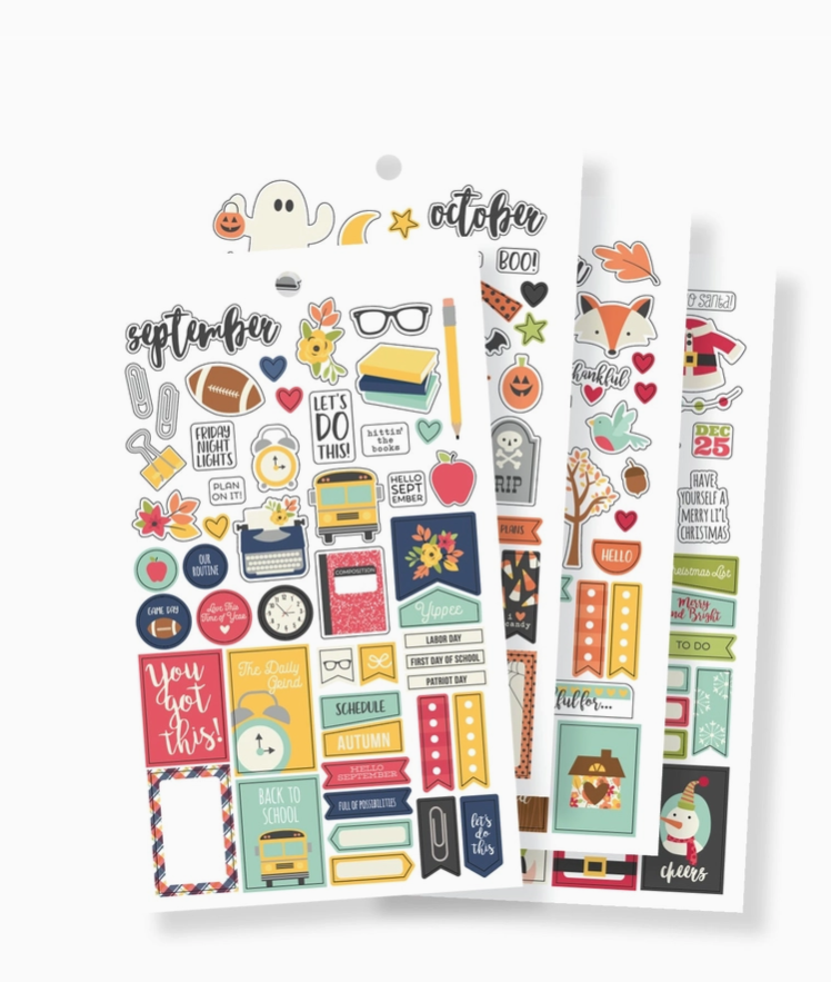 Seaons Mini Sticker Pad