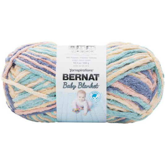 Bernat Baby Blanket Big Ball Yarn - Succulents