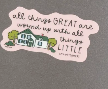 L.M. Montgomery Decal