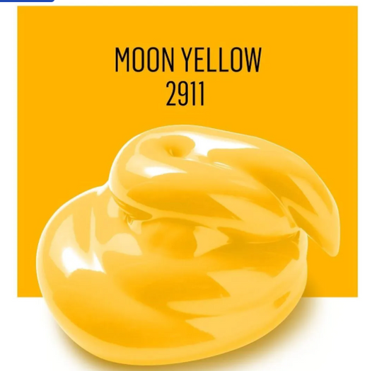 Acrylic Multi-Surface Satin Paint - 2911 Moon Yellow