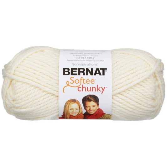 Bernat Softee Chunky Yarn - Natural