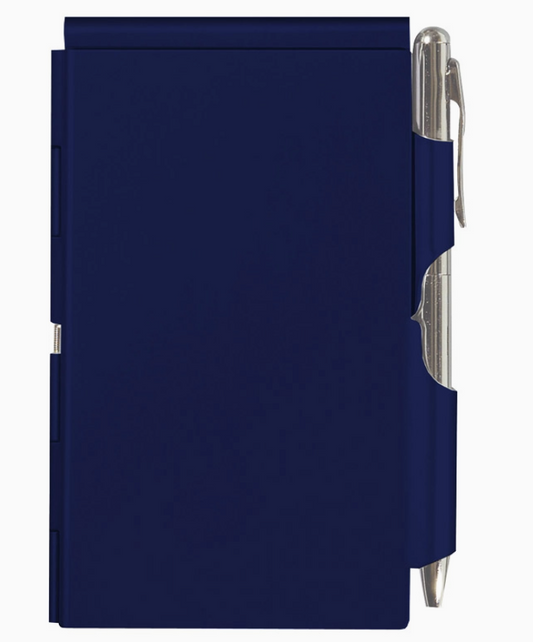 Pocket Notepad and Pen - Navy