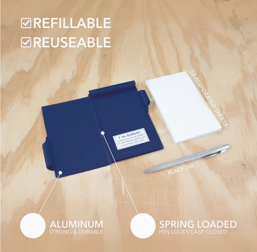 Pocket Notepad and Pen - Camping