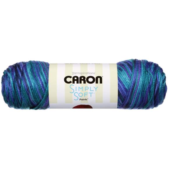Caron Simply Soft Paints Yarn - Oceana