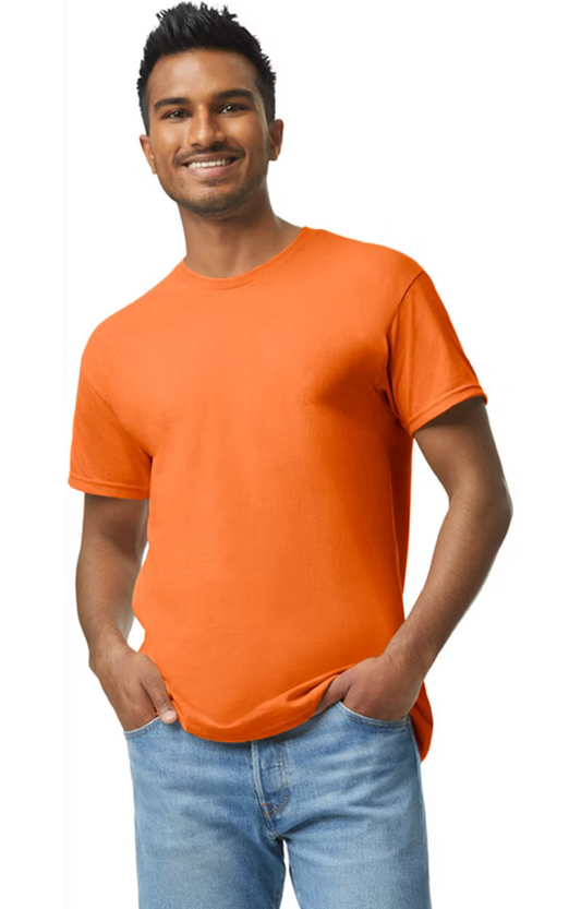 Gildan Orange Adult Blank T-Shirt - 245721