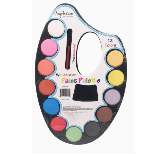Watercolor Paint Palette