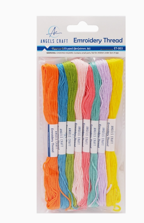 Pastel Embroidery Thread