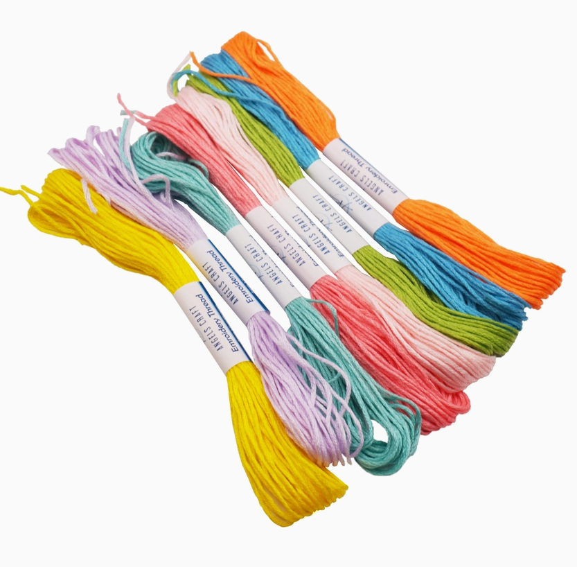 Pastel Embroidery Thread