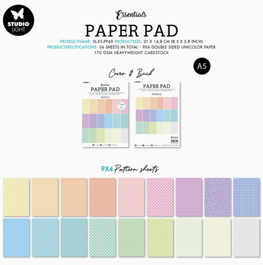 Pastel Paper Pad