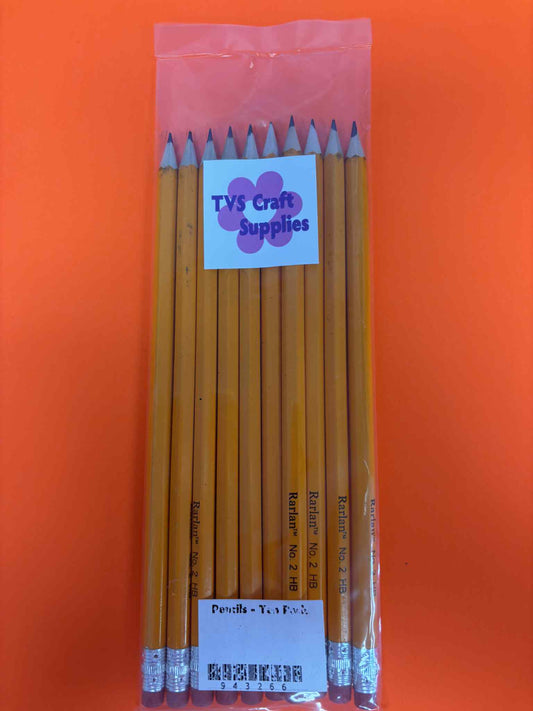 10 pack #2 Pre-Sharpened Pencils