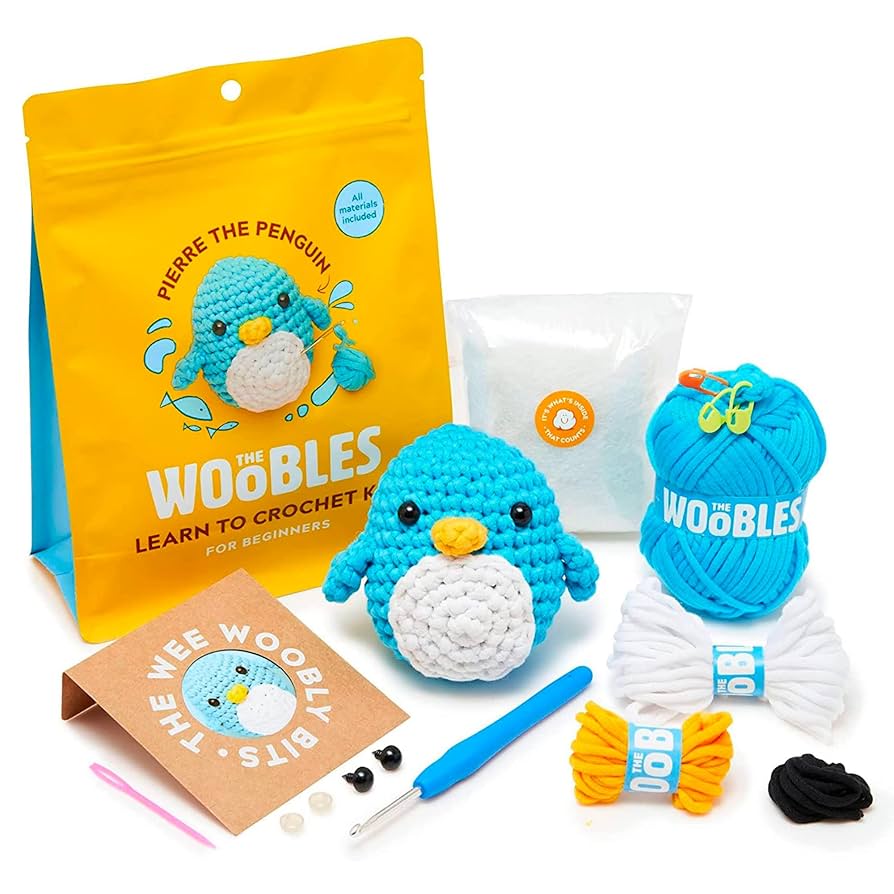 Pierre the Penguin Beginner Crochet Kit