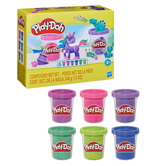 Play-Doh Sparkle Compound Collection 2.0 Bulk Multipack - 6pc