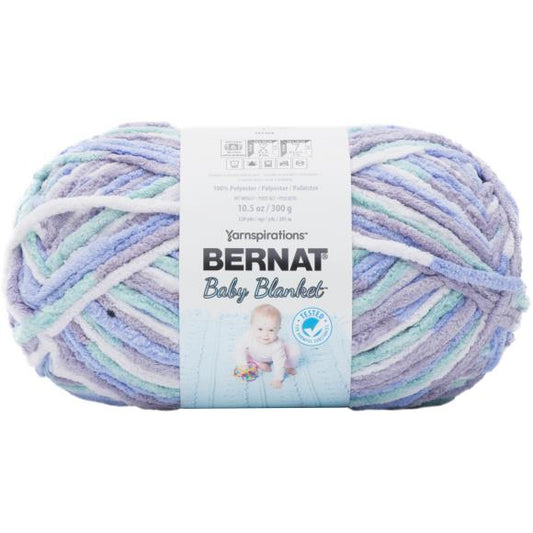 Bernat Baby Blanket Big Ball Yarn - Posy Purple