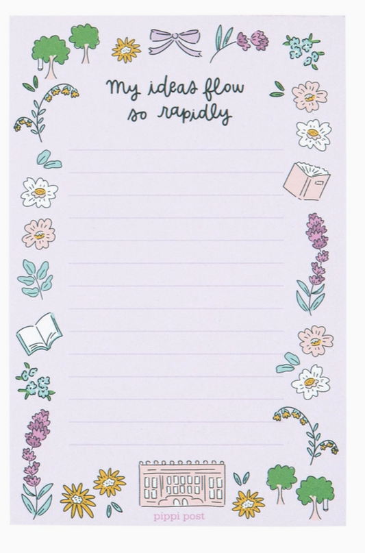Pride and Prejudice Notepad