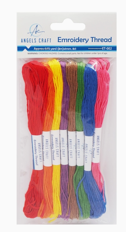 Primary Colors Embroidery Thread