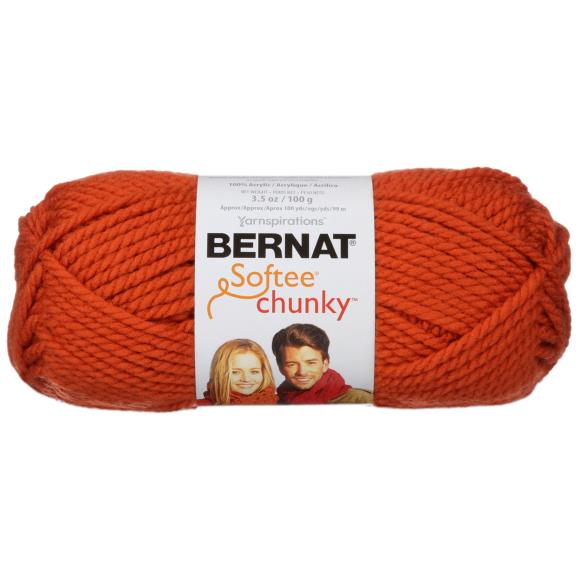 Bernat Softee Chunky Yarn - Pumpkin