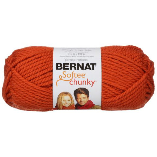Bernat Softee Chunky Yarn - Pumpkin