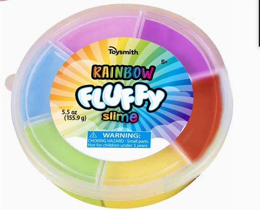 Rainbow Fluffy Slime