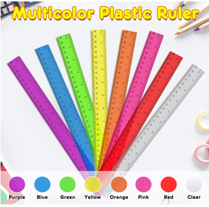 12 in Ruler – TVS Craft Supplies