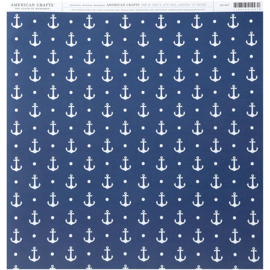Scrapbook Paper - Anchors