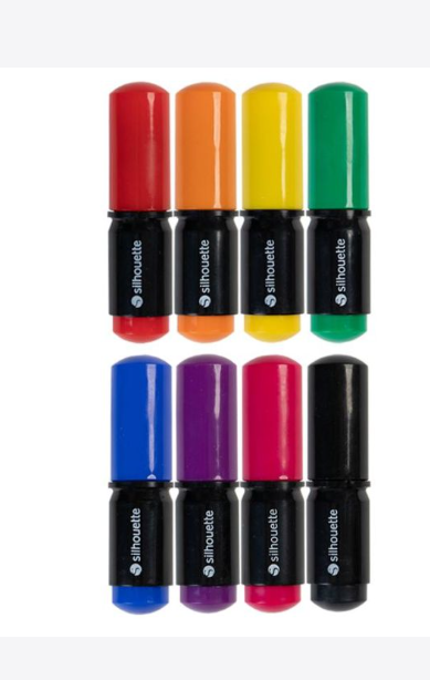 Silhouette Basic Set Sketch Pens - 8 pieces