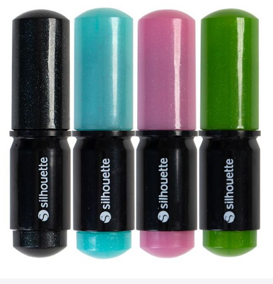 Silhouette 4 pc Sketch Pens - Glitter Set