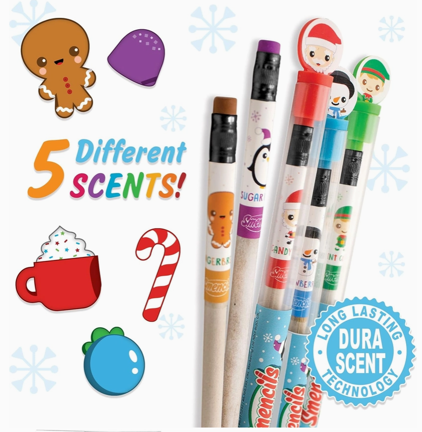 Holiday Smencils - Gourmet Scented Pencils