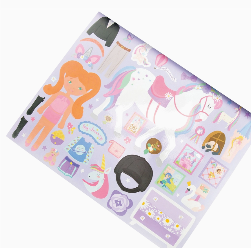Fairytale Land Sticker Book