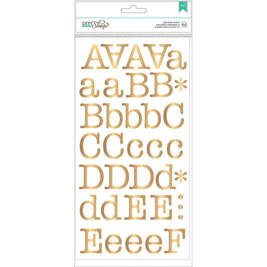 Stickers - Gold Letters