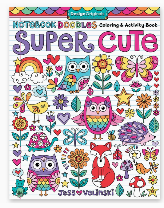 Super Cute Coloring Book