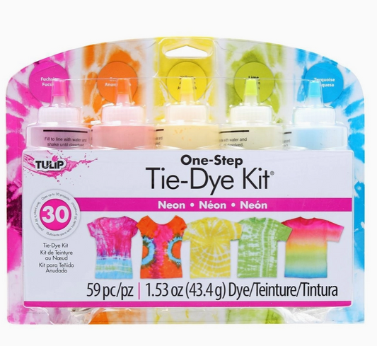 Tulip One-Step Tie-Dye Kit  5-Color - Neon