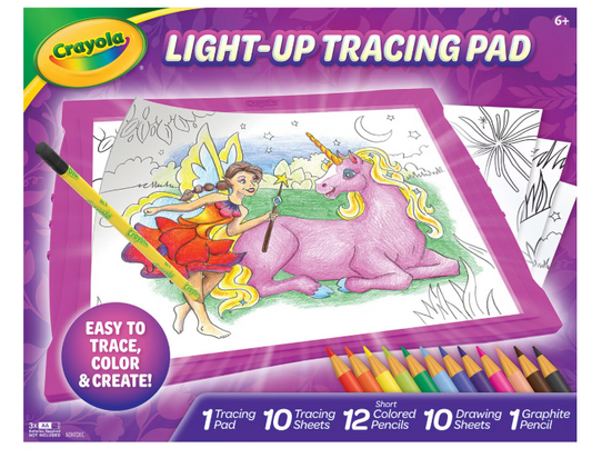 Crayola Light Up Tracing Pad Pink