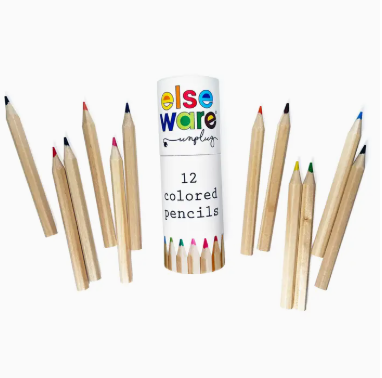 Elseware 12 Travel Size Colored Pencils