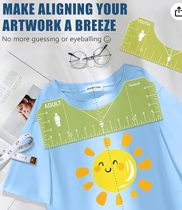 T-shirt Ruler Guide