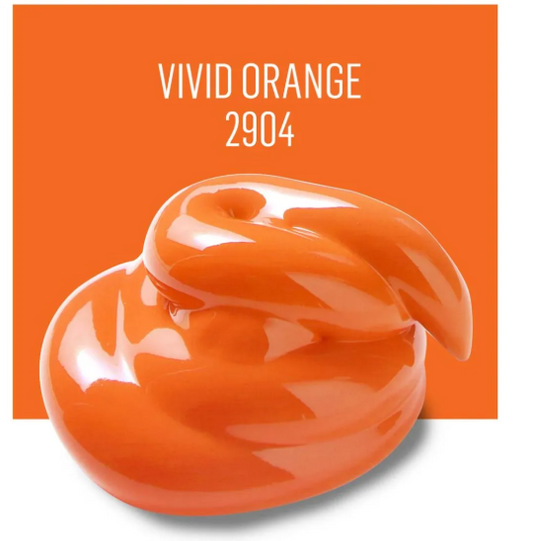 Acrylic Multi-Surface Satin Paint - 2904 Vivid Orange