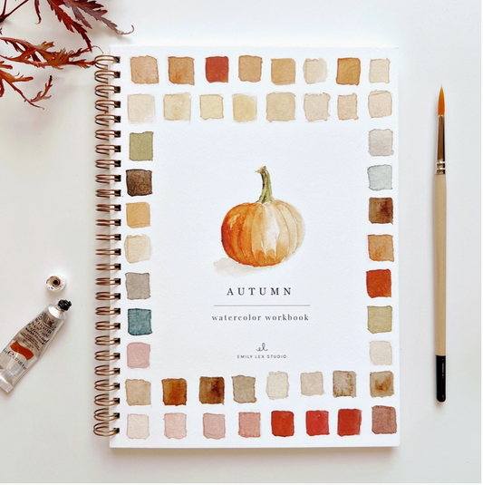 Autumn Watercolor Workbook