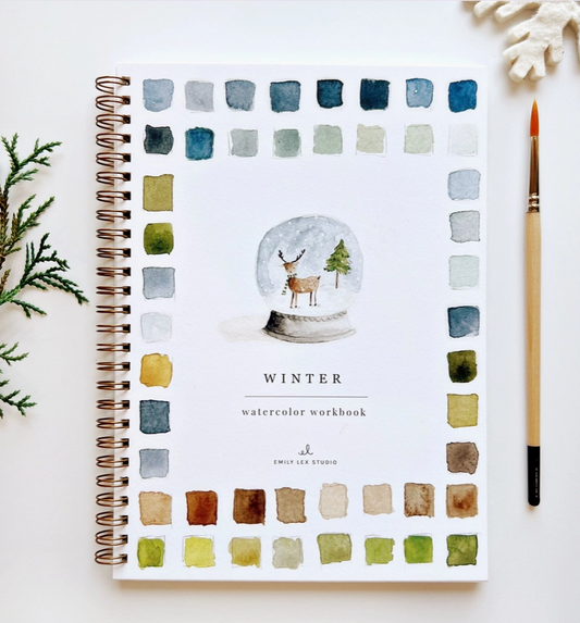 Winter Watercolor Workbook
