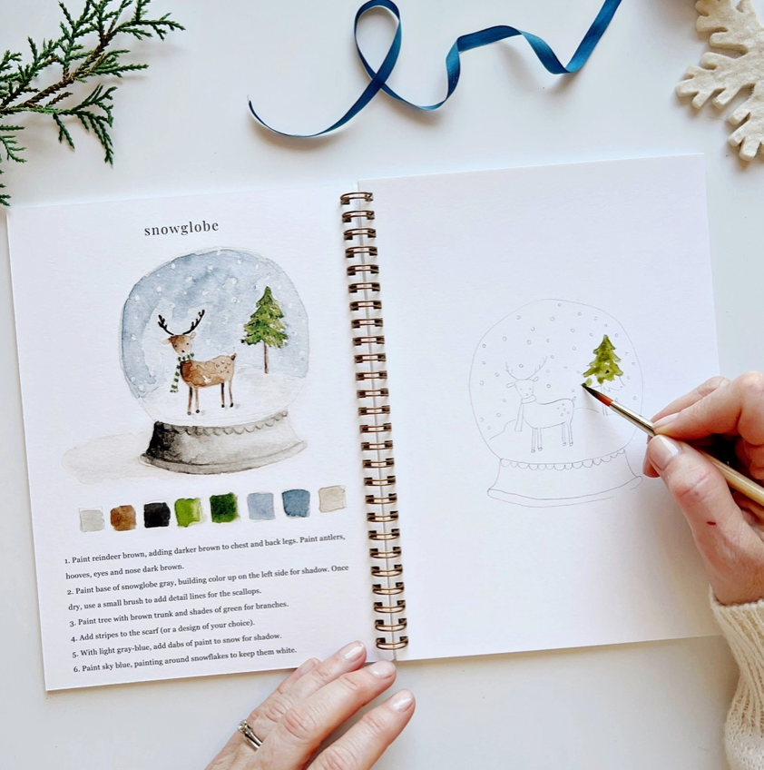 Winter Watercolor Workbook