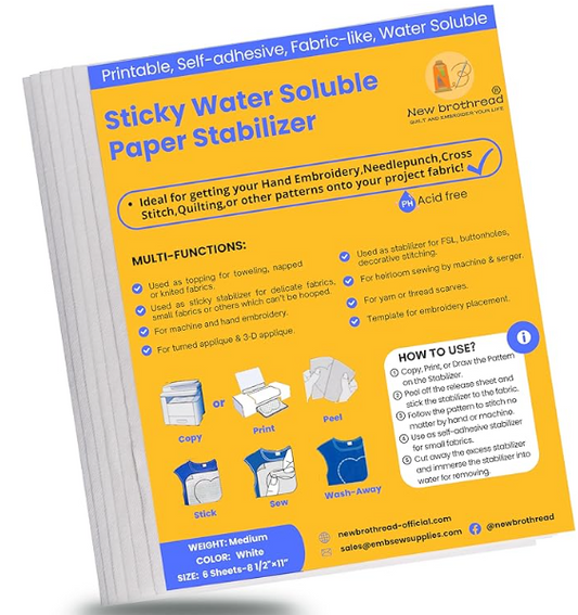 Sticky Water Soluble Paper Stabilizer